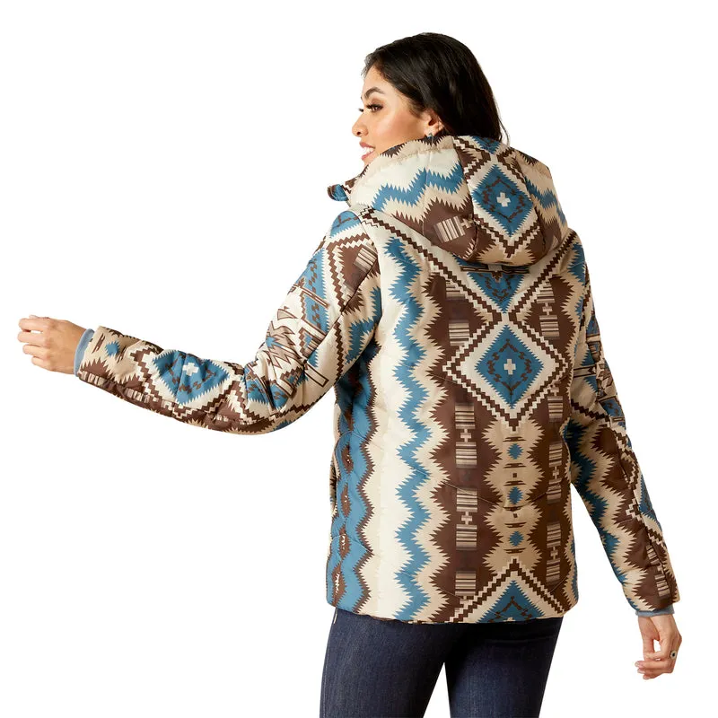 Ariat Women’s Chimayo Puffer, Two Columns Print