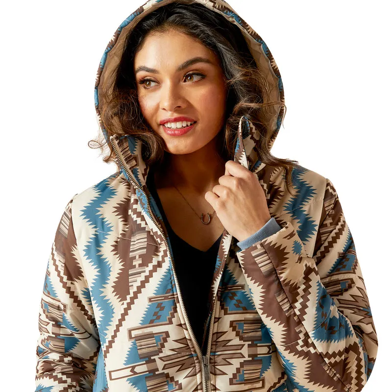 Ariat Women’s Chimayo Puffer, Two Columns Print