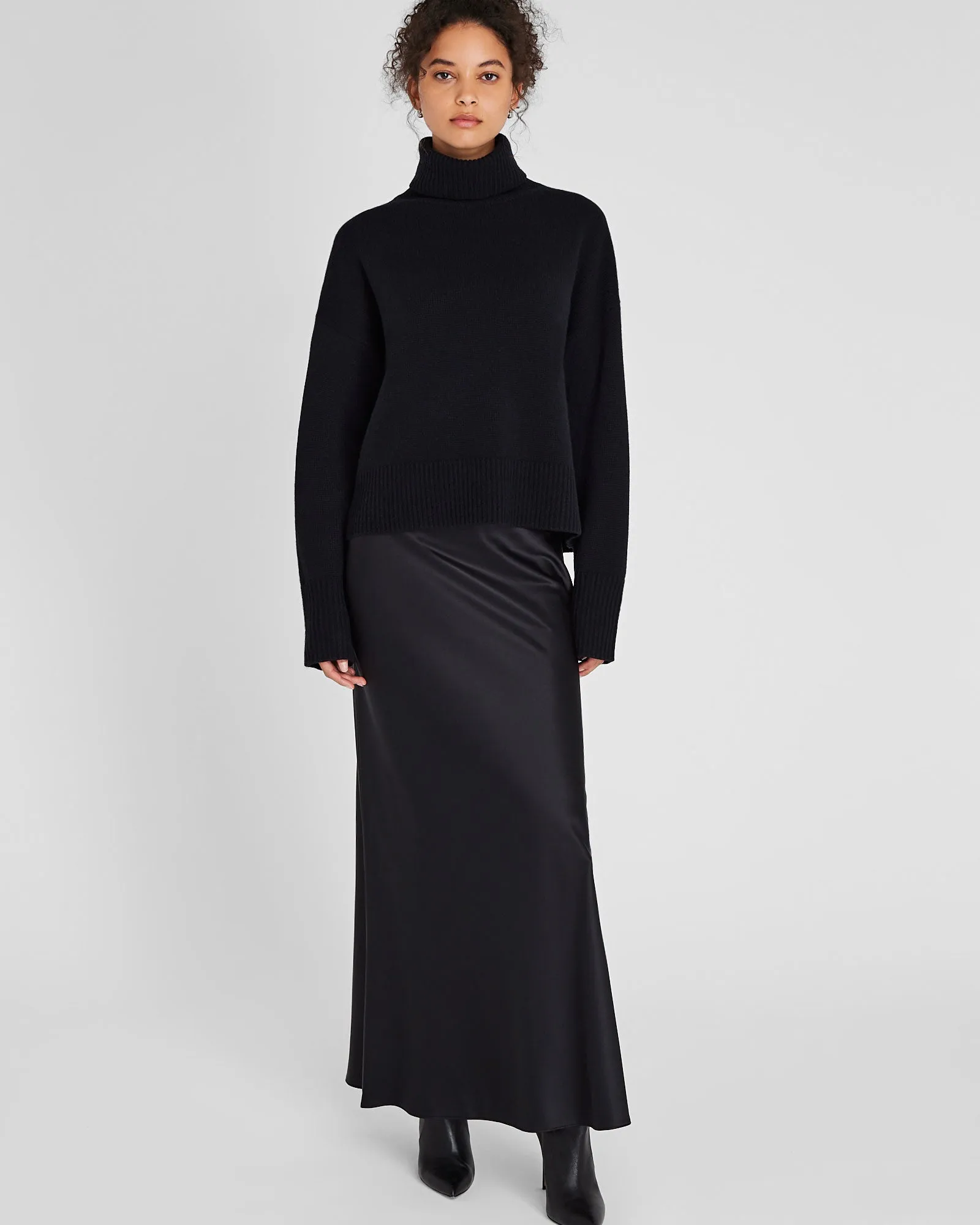 Cashmere Turtleneck Pullover