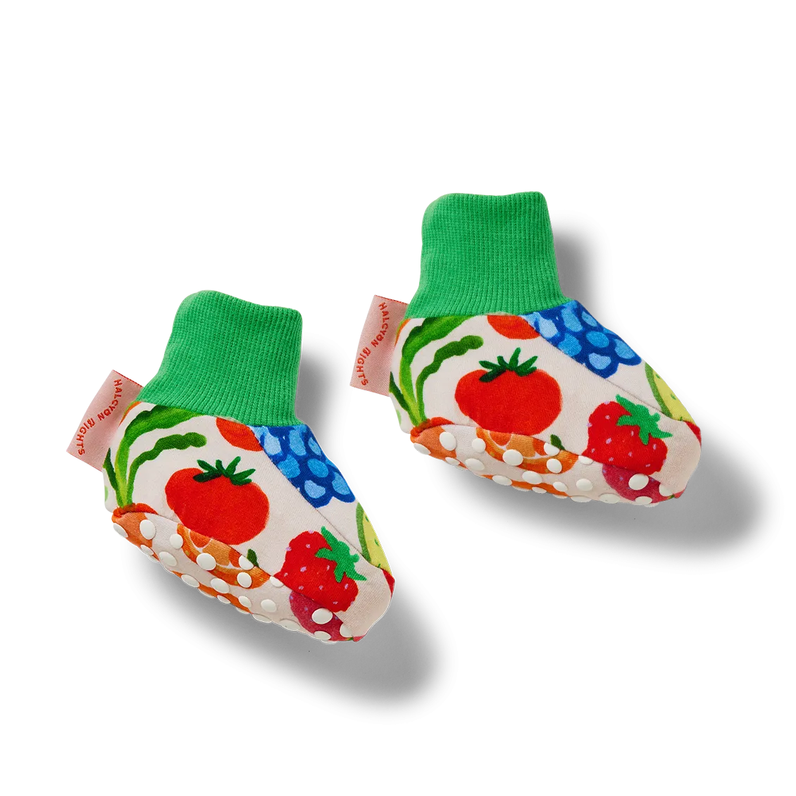 Halcyon Nights Eat The Rainbow Baby Booties