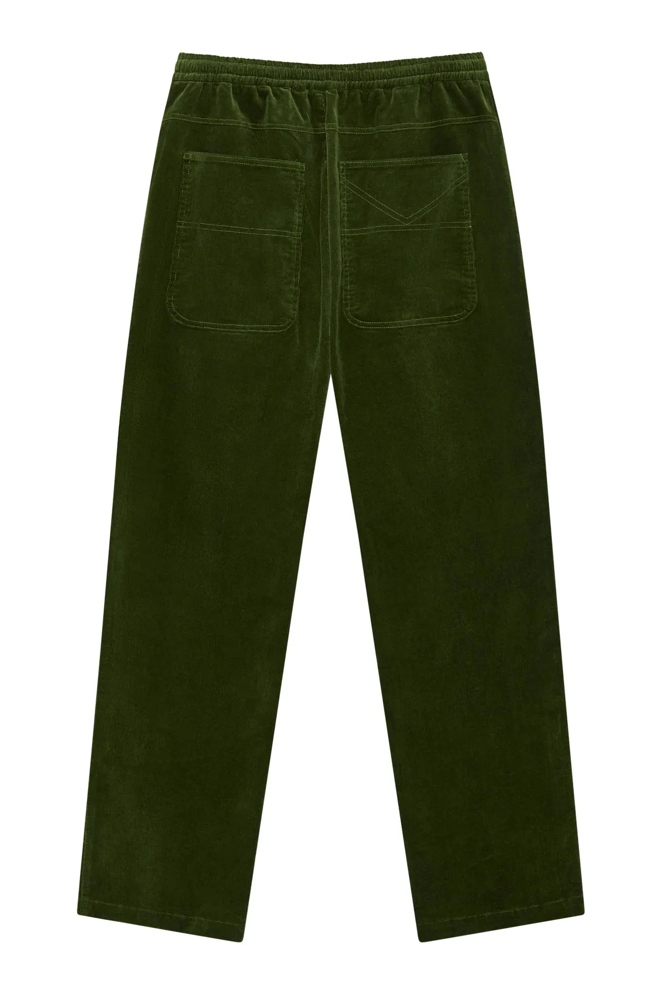 Komodo ANDRO Corduroy Trousers in Pine Green