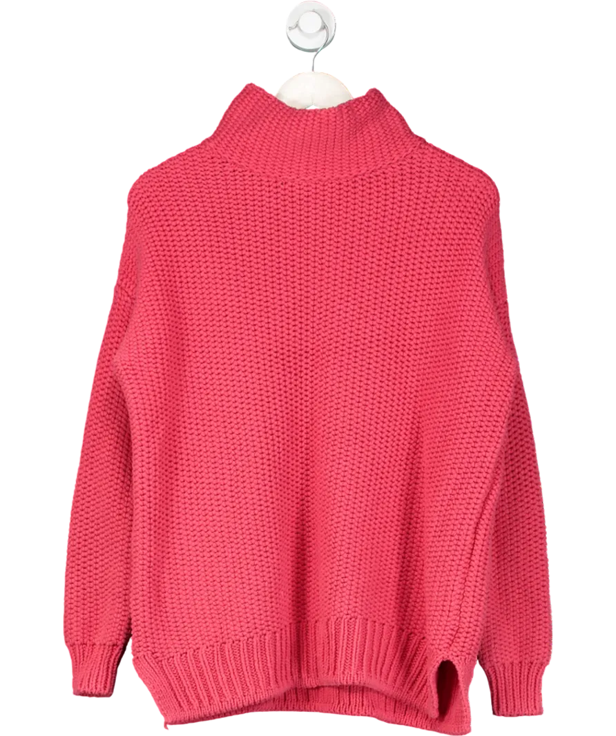 Mint Velvet Red Chunky Knit Jumper UK M