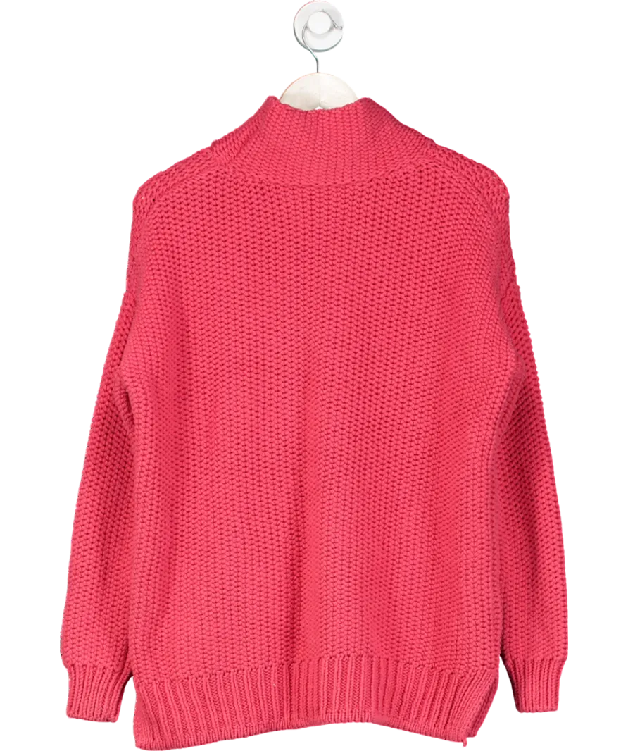 Mint Velvet Red Chunky Knit Jumper UK M