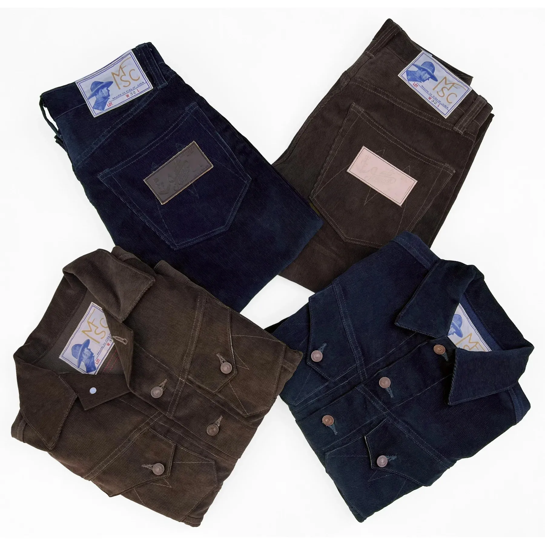Mister Freedom California Lot. 674 - Brown Corduroy