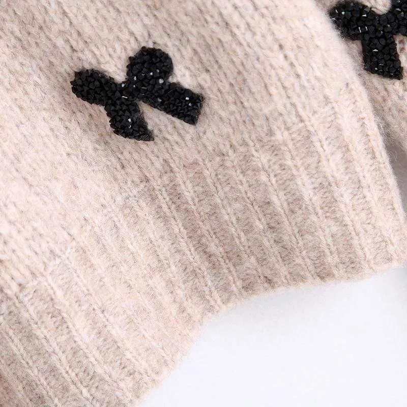 Sweet Solid  Knitted Sweaters