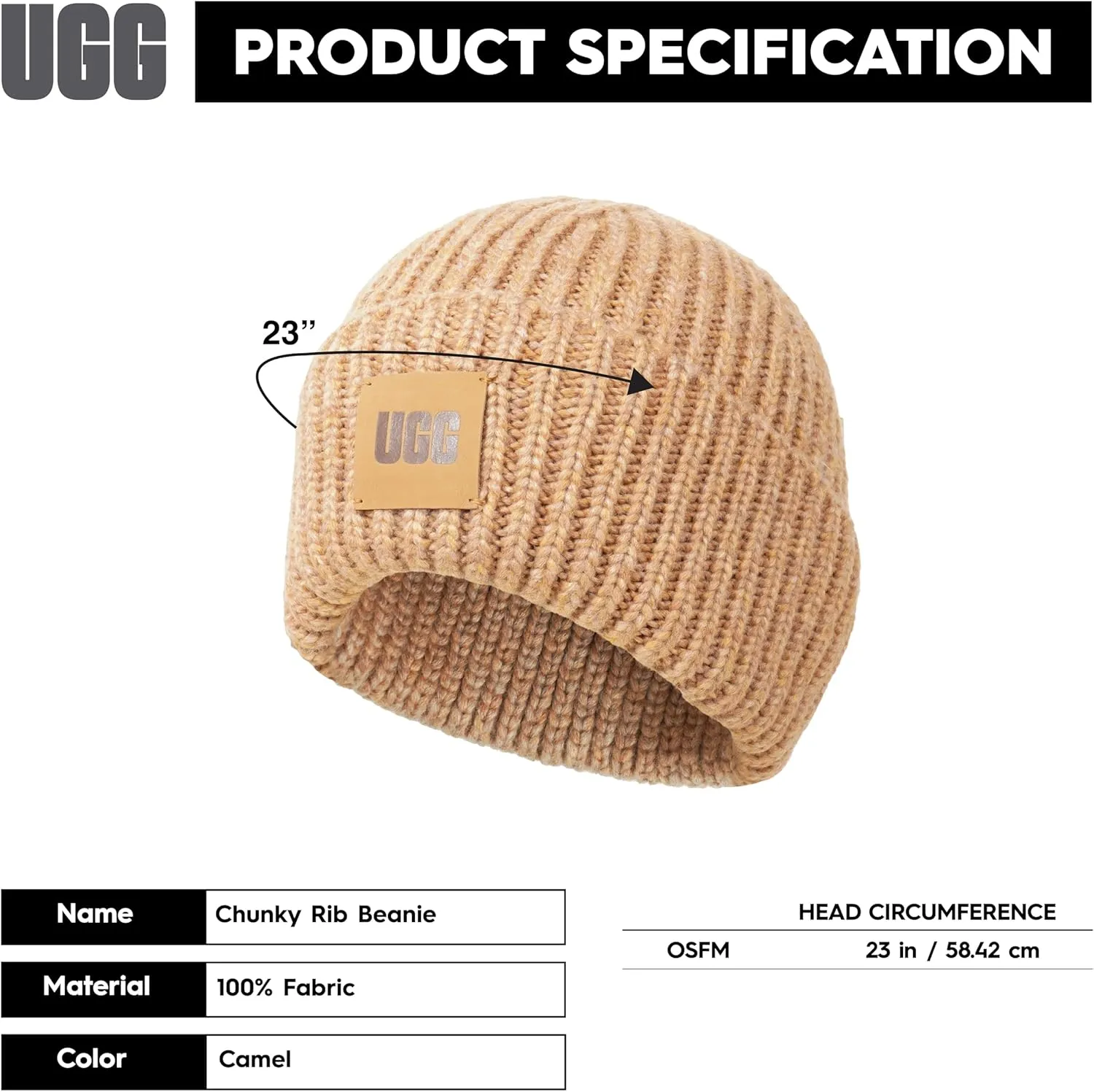 UGG Women's Chunky Rib Beanie