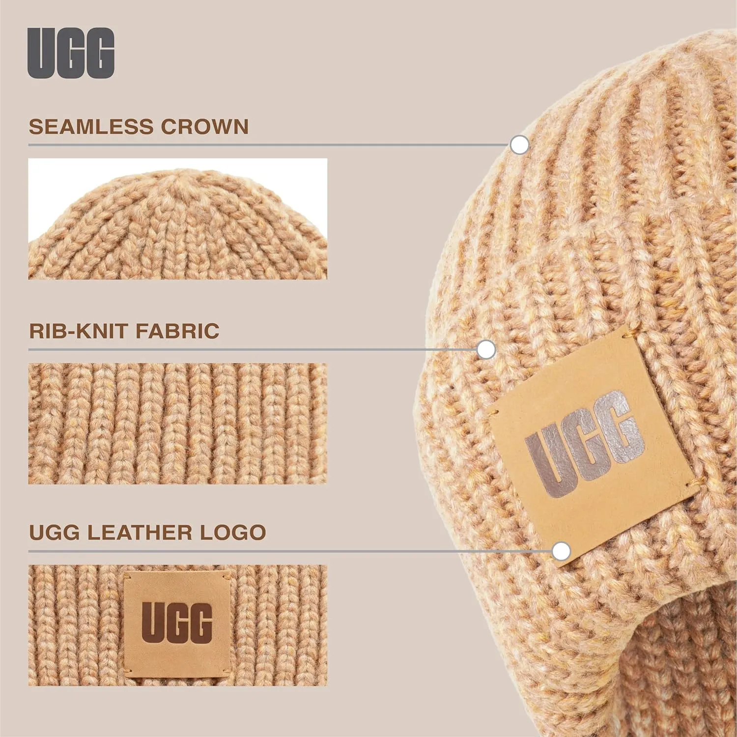 UGG Women's Chunky Rib Beanie