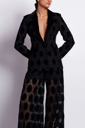 VELVET LACE BLAZER